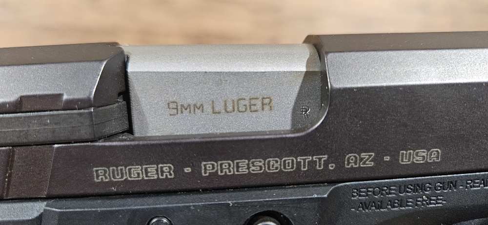 (E803) Ruger 9E 9mm Semi Auto Pistol Very Nice w/ Box-img-3