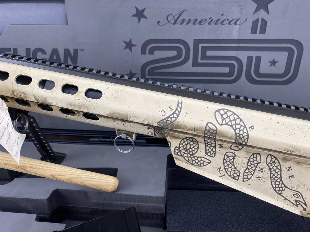 Barrett M82A1 50BMG *AMERICA'S 250TH ANNIVERSARY - ONLY 500 PRODUCED* NOS-img-9