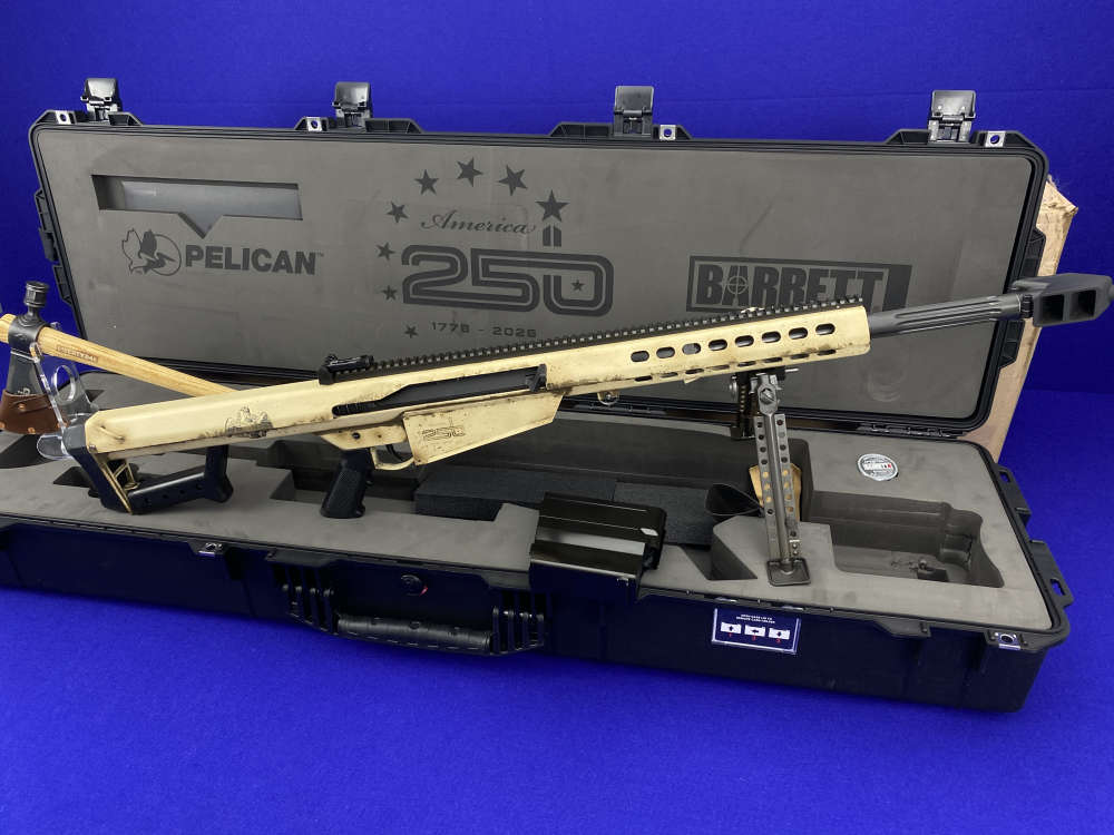 Barrett M82A1 50BMG *AMERICA'S 250TH ANNIVERSARY - ONLY 500 PRODUCED* NOS-img-18
