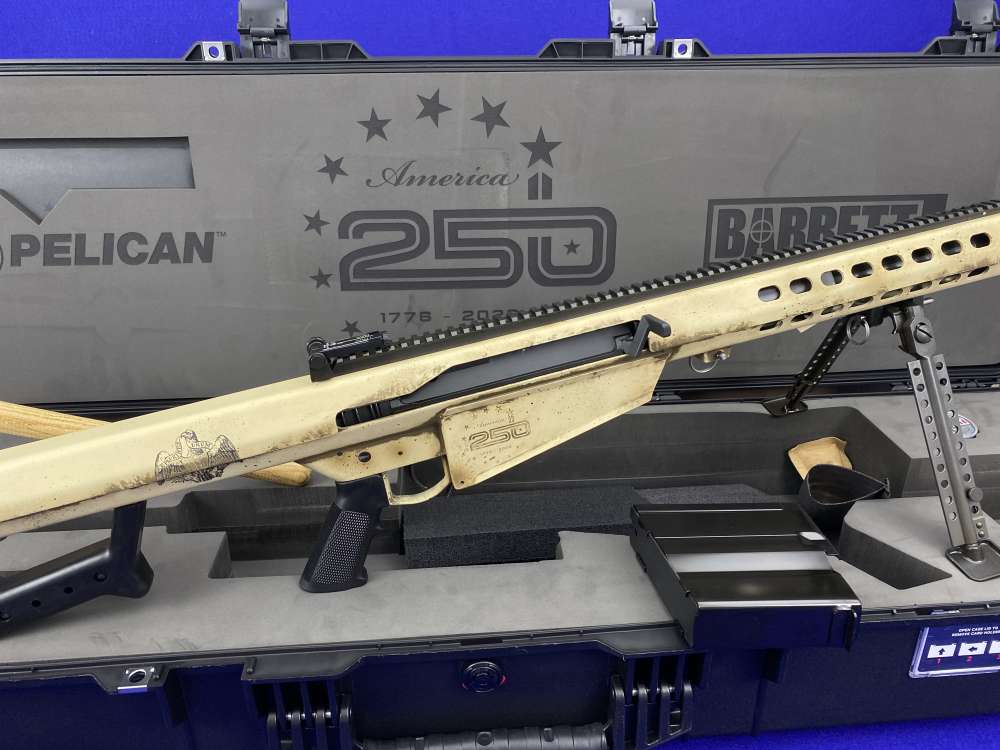 Barrett M82A1 50BMG *AMERICA'S 250TH ANNIVERSARY - ONLY 500 PRODUCED* NOS-img-28