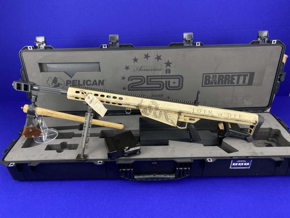 Barrett M82A1 50BMG *AMERICA'S 250TH ANNIVERSARY - ONLY 500 PRODUCED* NOS-img-0