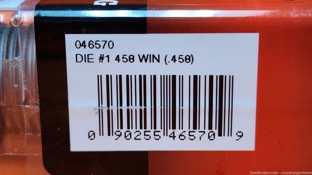 Reloading Tools 458 WIN Sizing Die (.458) #046570-img-1