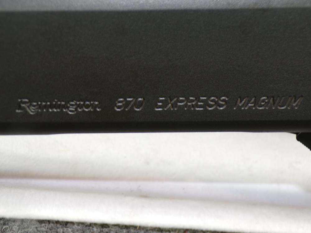 Remington 870 Express Magnum 12 GA 28" Vent Rib Camo Stock Nice-img-2