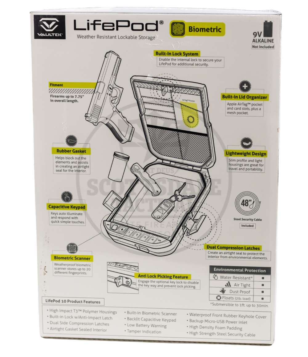 Vaultek LifePod 10 Titanium Gray-img-1