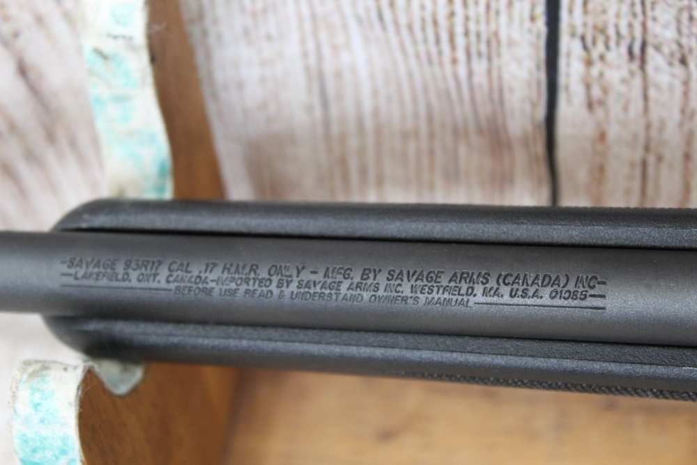 Savage 93R17 .17 HMR w/Scope-img-18