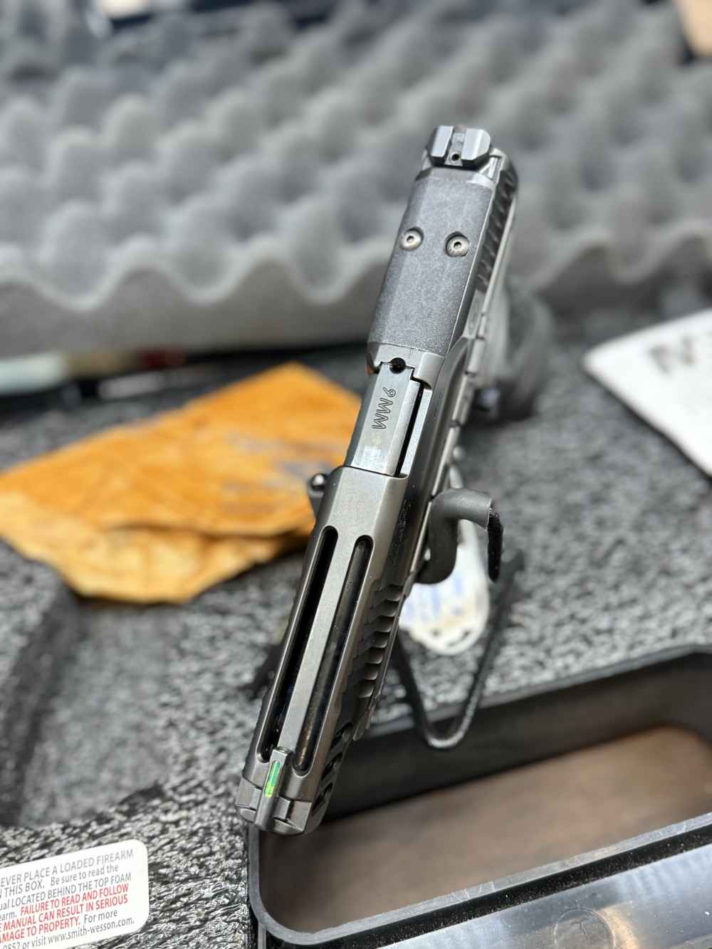 Smith & Wesson 13718 M&P PC M2.0 Competitor Full Size 9mm Luger 17+1, 5" -img-2