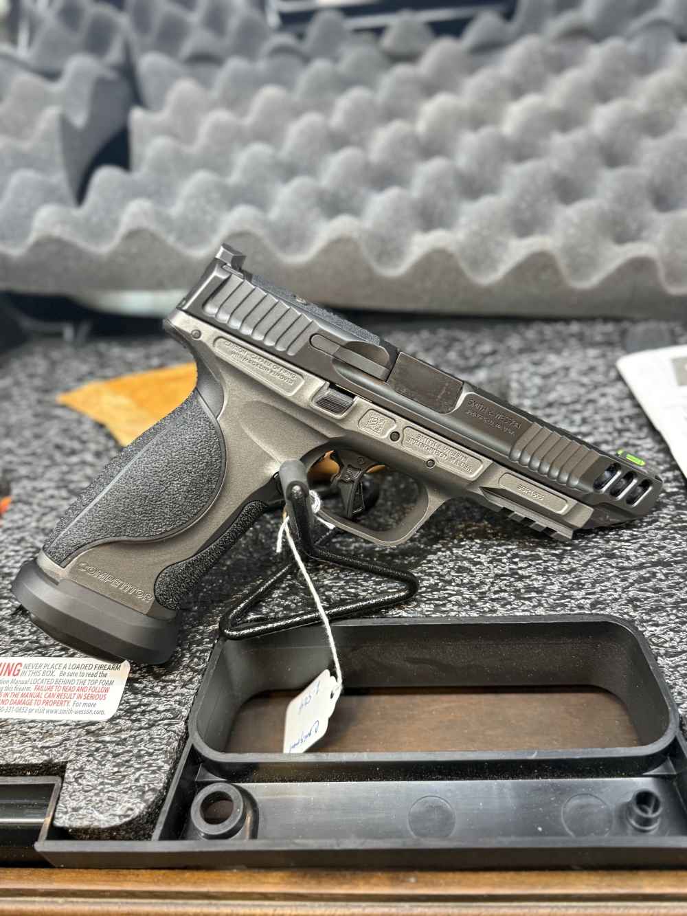 Smith & Wesson 13718 M&P PC M2.0 Competitor Full Size 9mm Luger 17+1, 5" -img-0