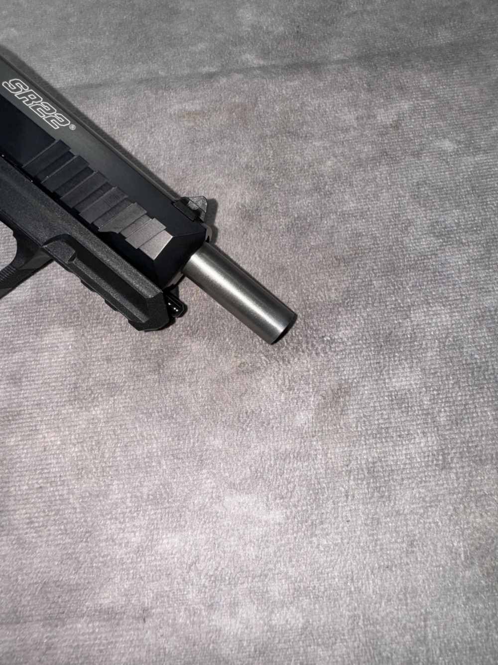 USED! RUGER MODEL SR22 SEMI AUTO PISTOL .22LR W/ 3 MAGS $.01 PENNY-img-23