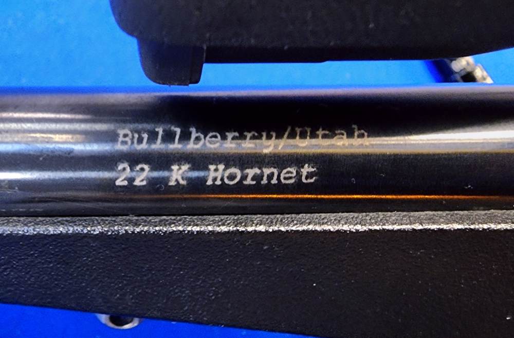 THOMPSON/CENTER CONTENDER .22 K-HORNET 11" BULLBERRY, BURRIS SCOPE-img-2