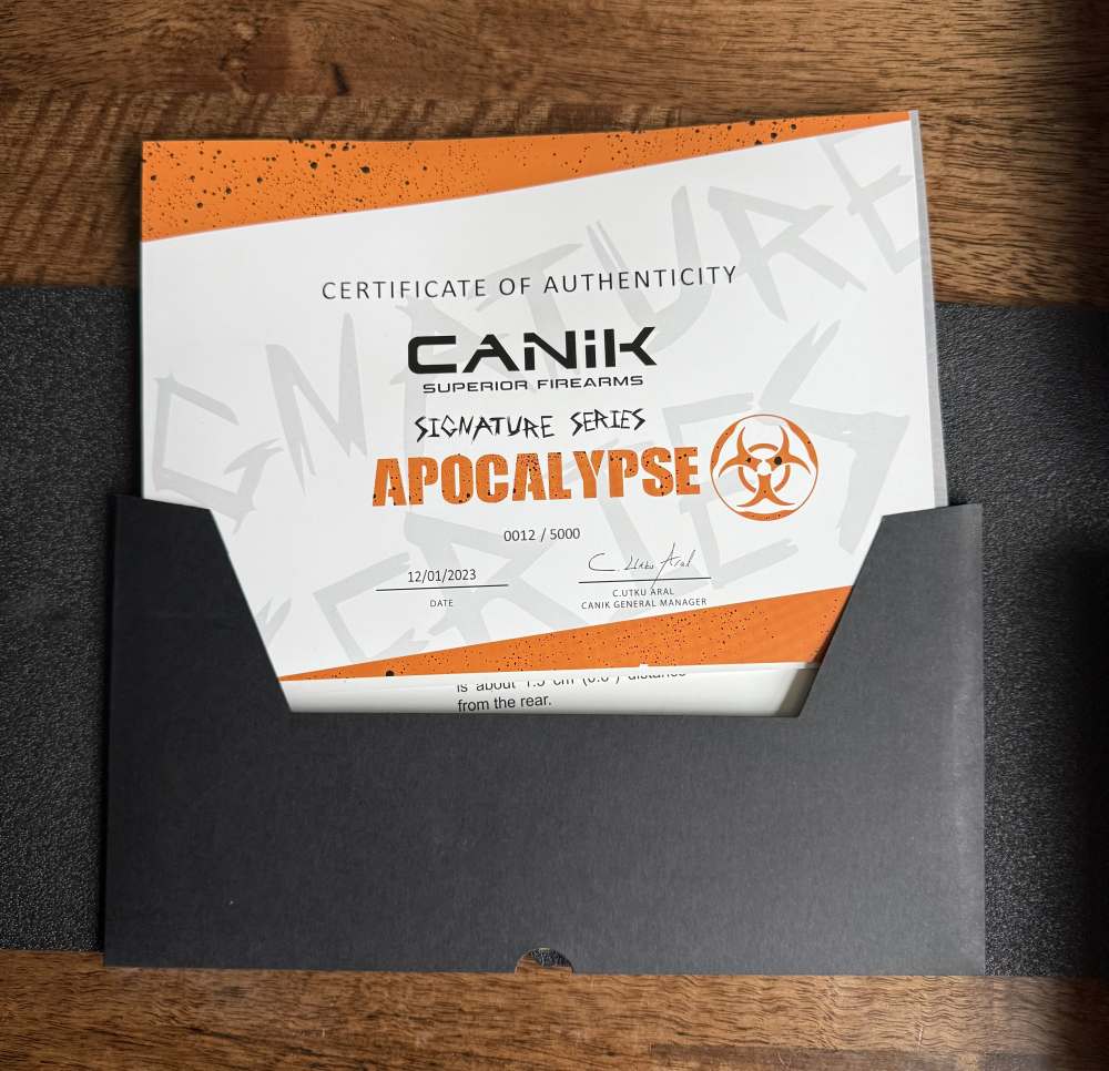 Canik Mete SF Apocalypse Signature Series #0012/5000 9mm -img-2