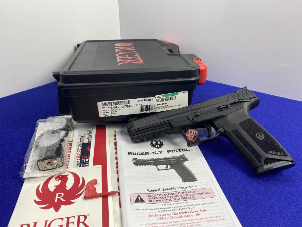 2025 Ruger-5.7 5.7x28 Black 4.94" *CONSECUTIVE SERIAL SET 2 of 2*-img-3