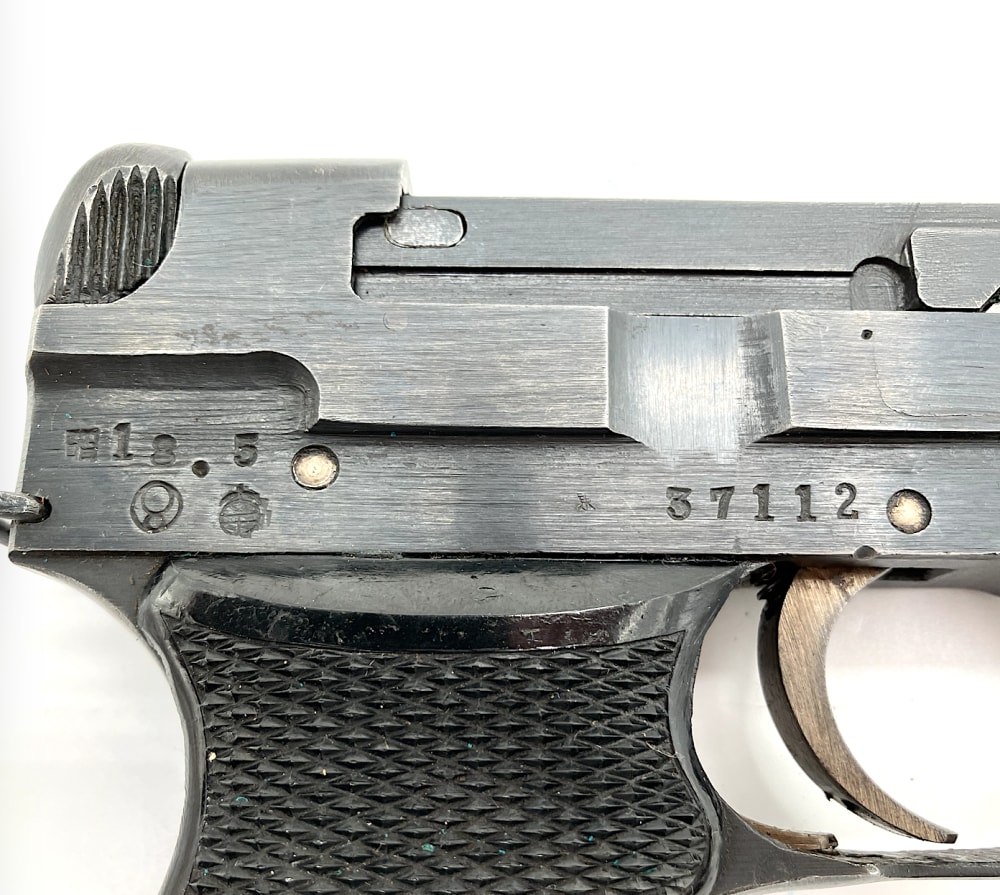 JAPANESE TANK CREW TYPE 94 NAMBU 8mm (1943) Holster & Serial Matching Mag -img-4