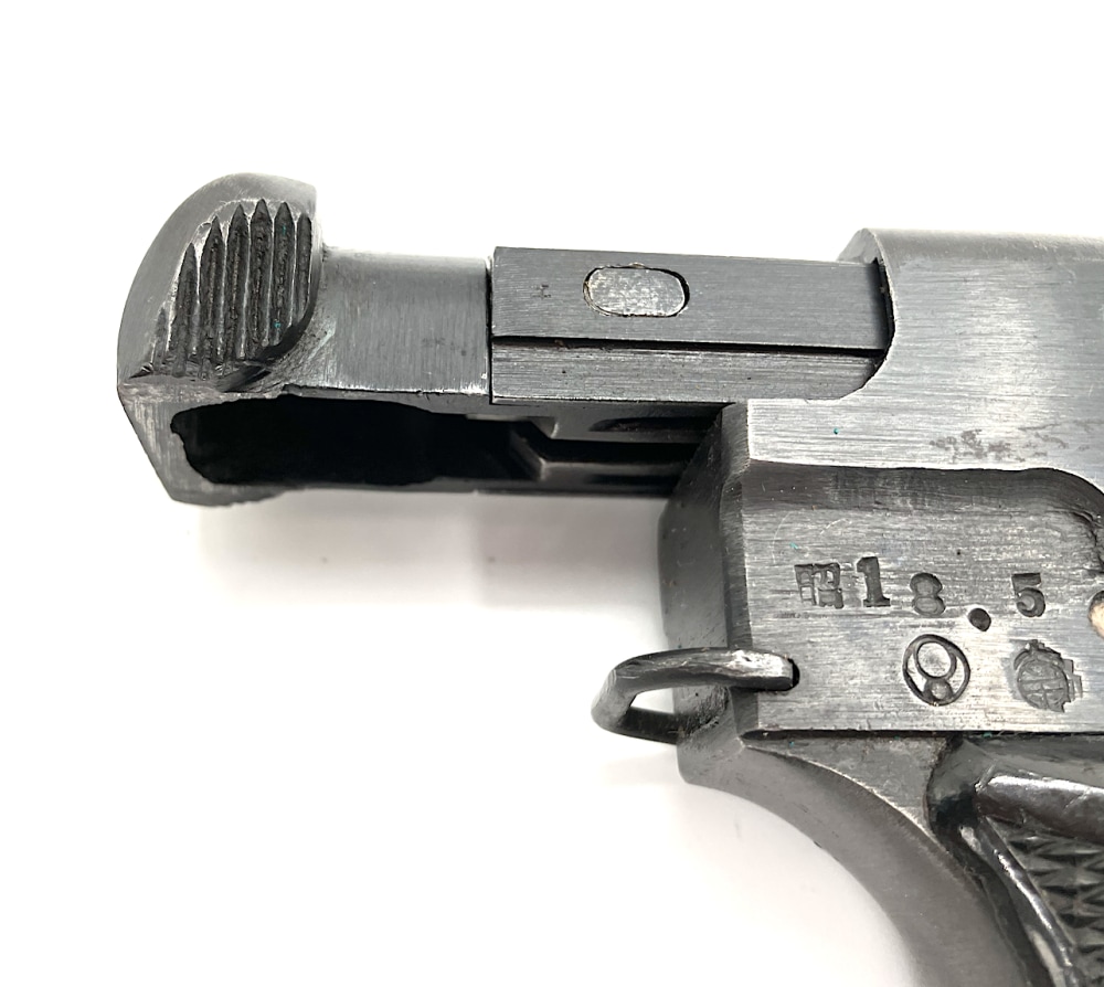 JAPANESE TANK CREW TYPE 94 NAMBU 8mm (1943) Holster & Serial Matching Mag -img-5