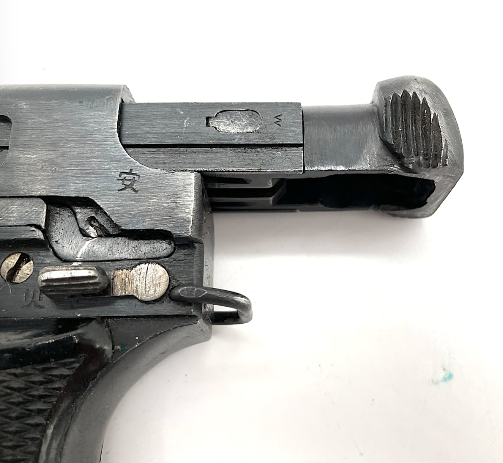 JAPANESE TANK CREW TYPE 94 NAMBU 8mm (1943) Holster & Serial Matching Mag -img-10