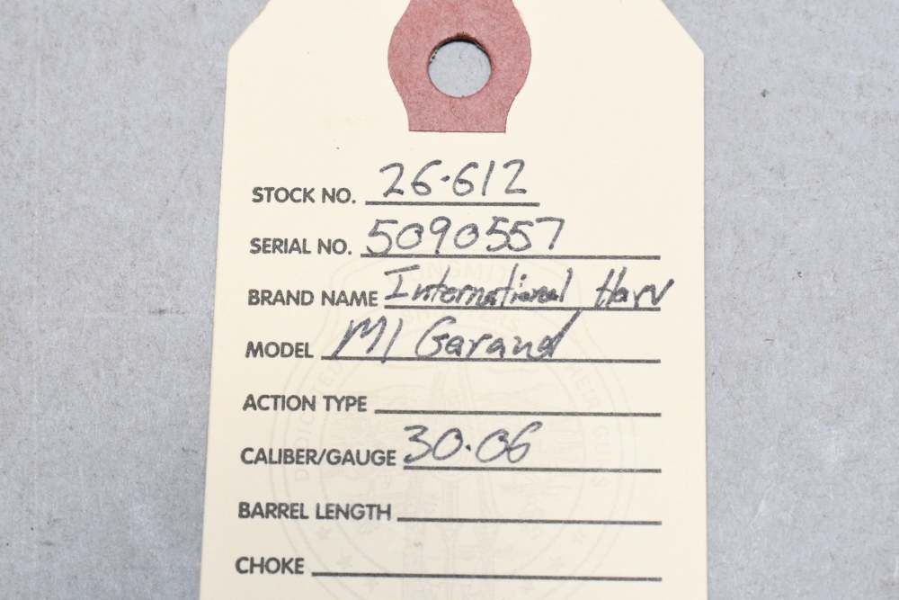 Stripped International Harvester M1 Garand Barreled Receiver 30-06 READ-img-1