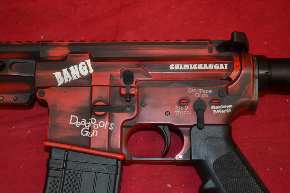 Zeus Arms Ghost "Deadpool" AR15 5.56Nato 16"Barrel, Layaway Available.-img-8