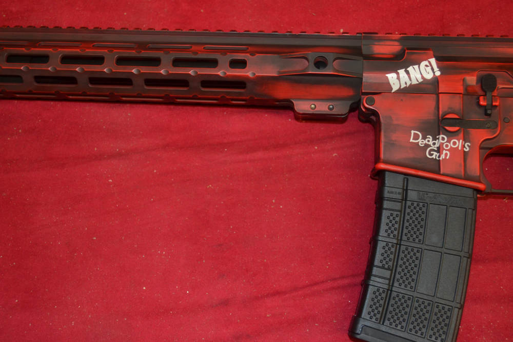 Zeus Arms Ghost "Deadpool" AR15 5.56Nato 16"Barrel, Layaway Available.-img-7