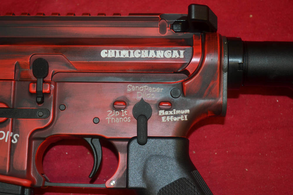 Zeus Arms Ghost "Deadpool" AR15 5.56Nato 16"Barrel, Layaway Available.-img-9