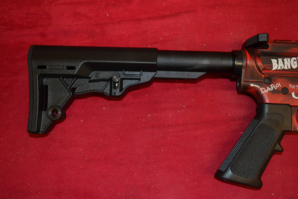 Zeus Arms Ghost "Deadpool" AR15 5.56Nato 16"Barrel, Layaway Available.-img-1