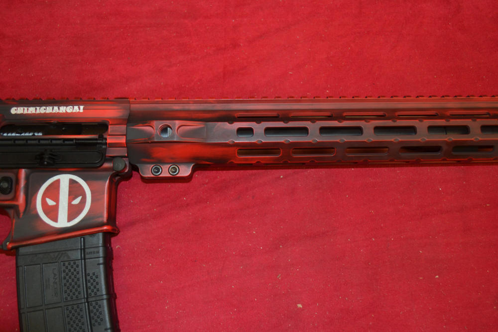 Zeus Arms Ghost "Deadpool" AR15 5.56Nato 16"Barrel, Layaway Available.-img-4