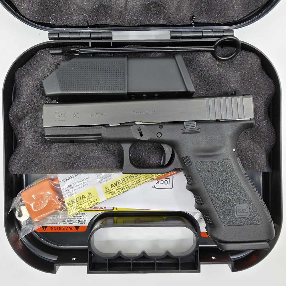 GLOCK 20 SF 10rd OEM nDLC Finish-img-0