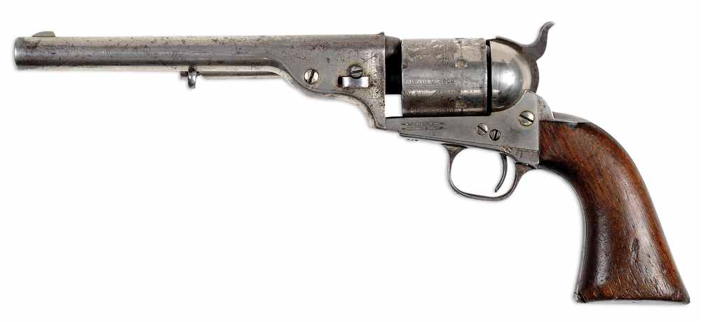 Colt Model 1871-72 Open Top Revolver.  Boer War and West U.S. Provenance-img-0