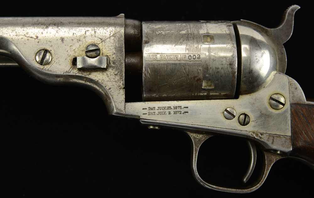 Colt Model 1871-72 Open Top Revolver.  Boer War and West U.S. Provenance-img-9