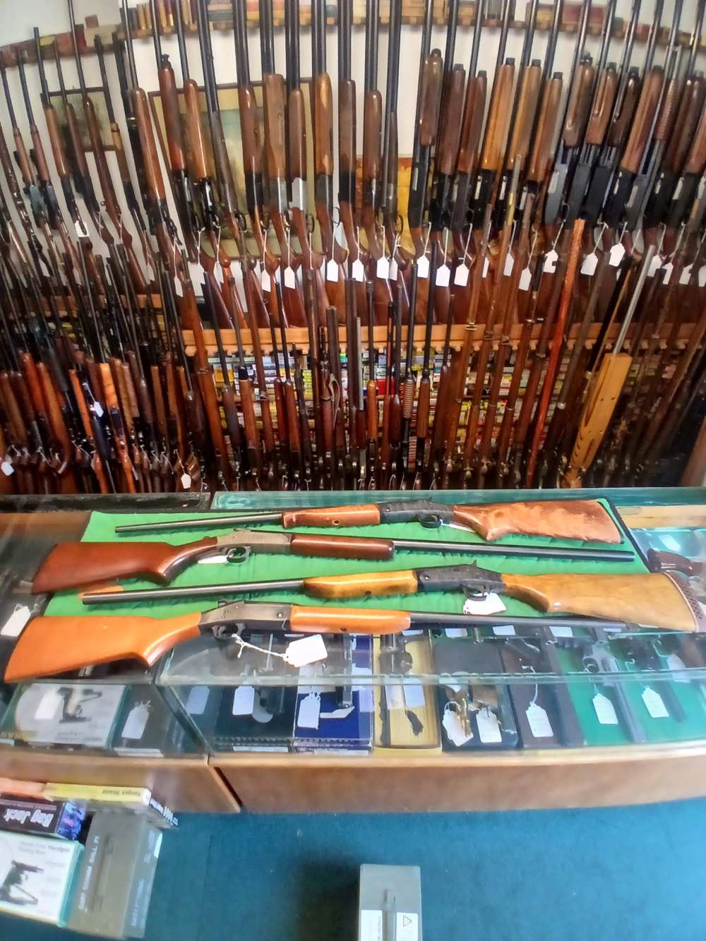 Four Single Shot Shotguns -img-0