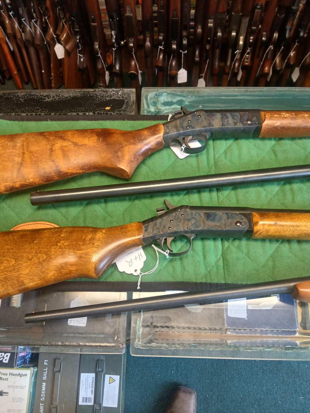 Four Single Shot Shotguns -img-24