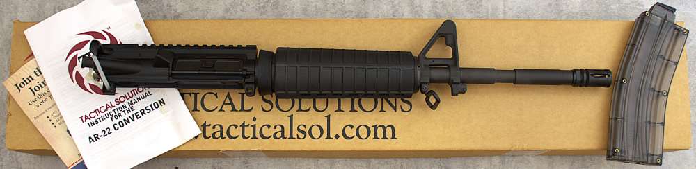 New-in-Box Tactical Solutions AR22 M4 22 LR Conversion Upper AR15-img-0
