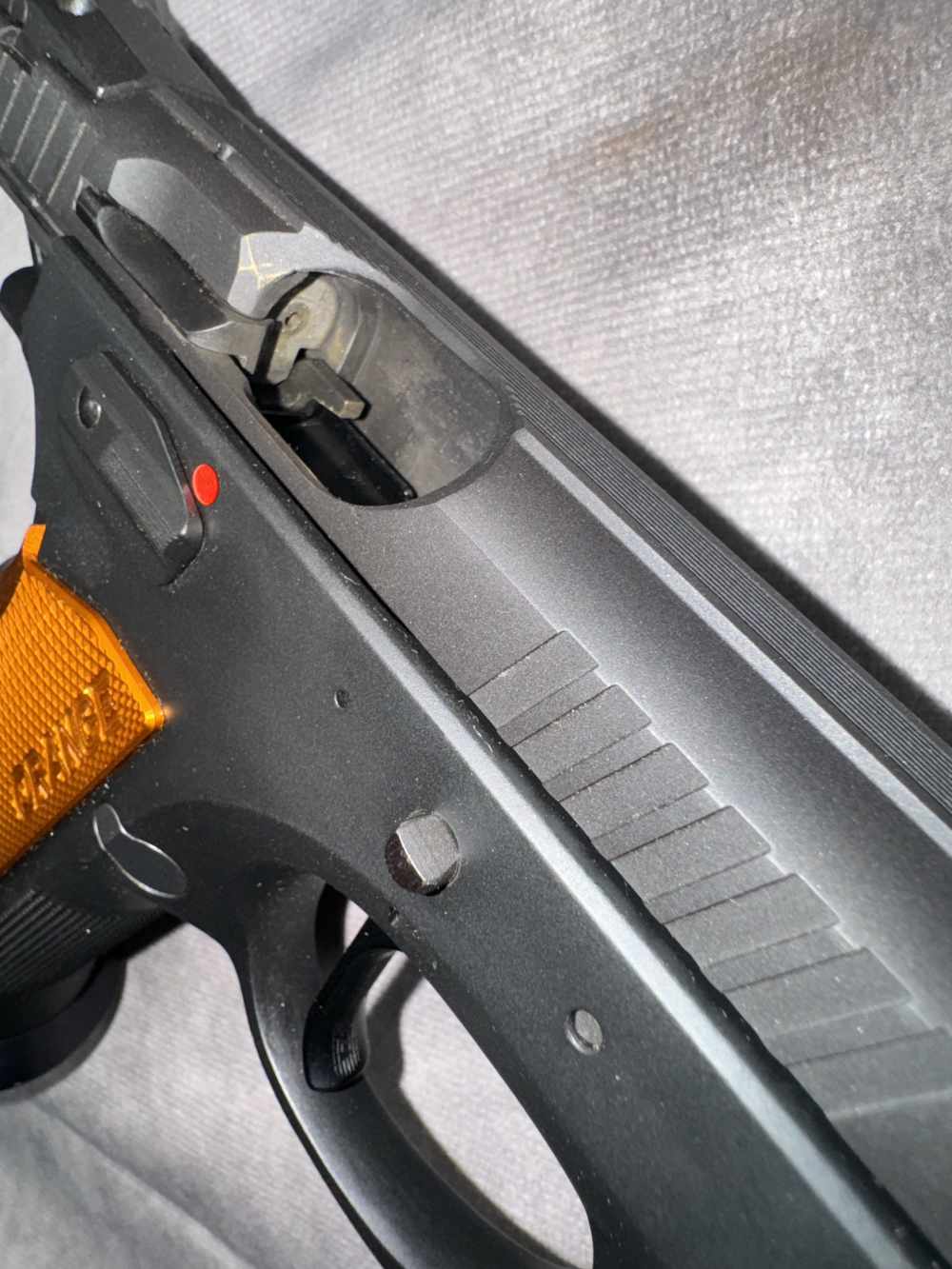 USED! CZ MODEL TACTICAL SPORT ORANGE 40 S&W W/ ORIG BOX 2 MAGS $.01 PENNY-img-21