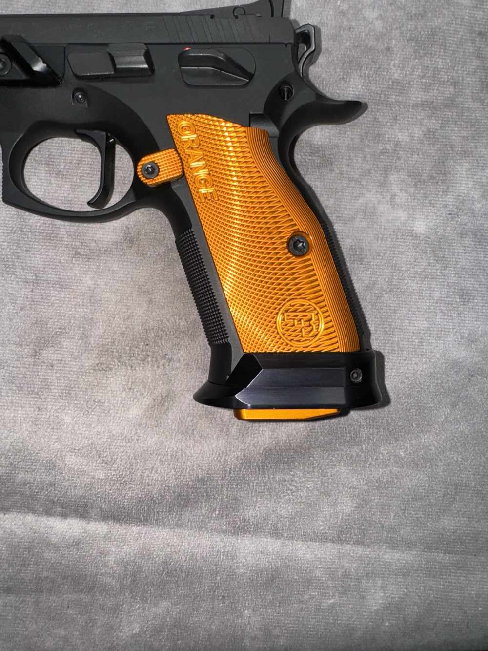USED! CZ MODEL TACTICAL SPORT ORANGE 40 S&W W/ ORIG BOX 2 MAGS $.01 PENNY-img-6