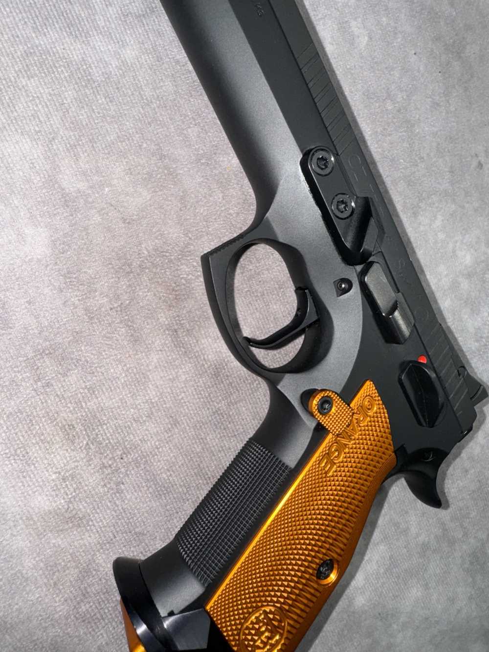 USED! CZ MODEL TACTICAL SPORT ORANGE 40 S&W W/ ORIG BOX 2 MAGS $.01 PENNY-img-7