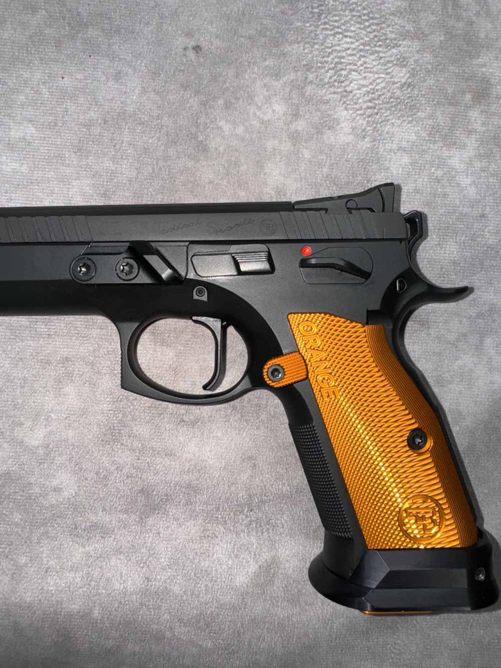 USED! CZ MODEL TACTICAL SPORT ORANGE 40 S&W W/ ORIG BOX 2 MAGS $.01 PENNY-img-5