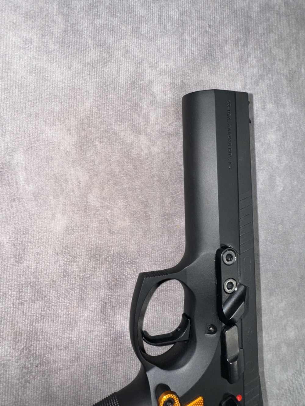USED! CZ MODEL TACTICAL SPORT ORANGE 40 S&W W/ ORIG BOX 2 MAGS $.01 PENNY-img-8