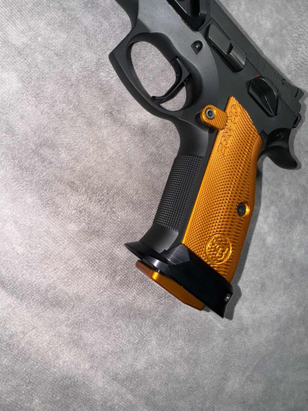 USED! CZ MODEL TACTICAL SPORT ORANGE 40 S&W W/ ORIG BOX 2 MAGS $.01 PENNY-img-12