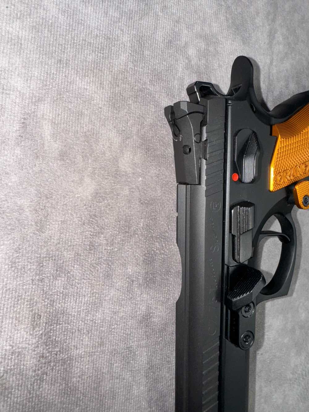USED! CZ MODEL TACTICAL SPORT ORANGE 40 S&W W/ ORIG BOX 2 MAGS $.01 PENNY-img-16