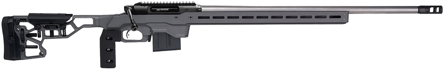 Savage Impulse Elite Precision 338 Lapua Mag Rifle 30 Gray Cerakote 57893-img-0
