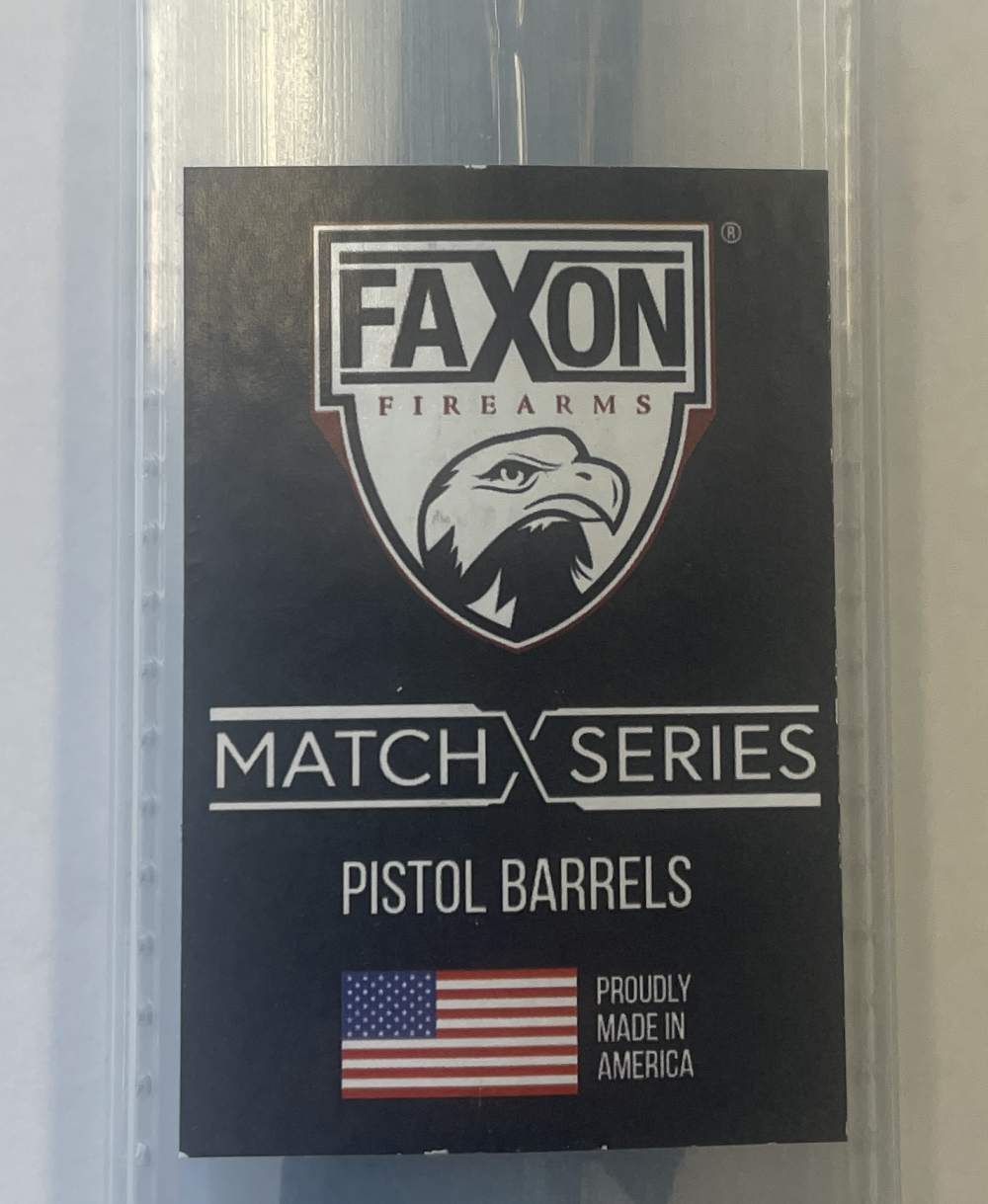 Faxon Firearms, Match, Flame Fluted, 1:10 Twist, 9MM, Fits Glock 19-img-0
