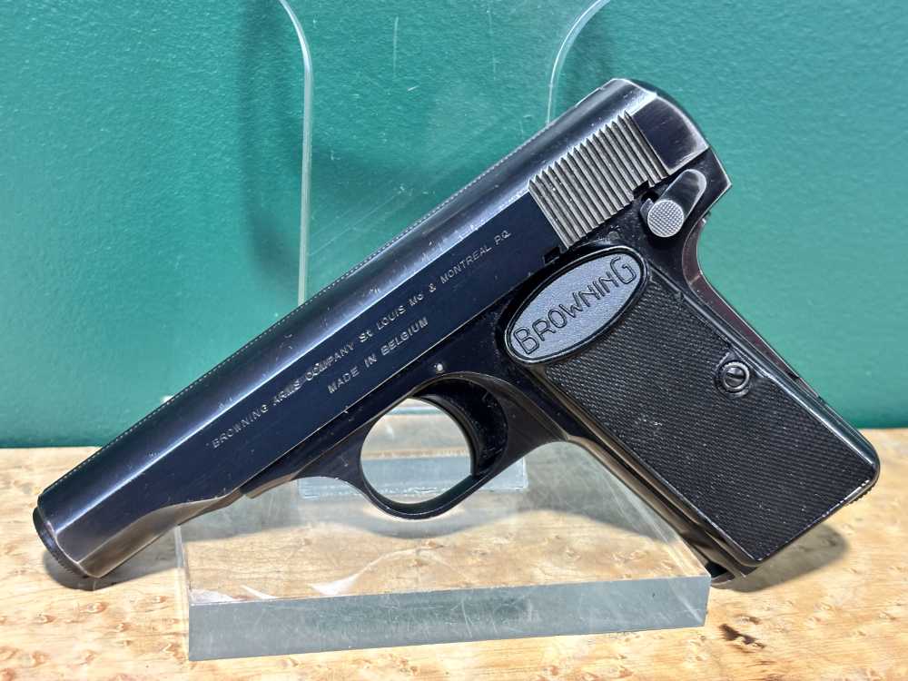Browning 1910 1955/1910 .380 Acp Polished Blued mfg Belgium-img-1
