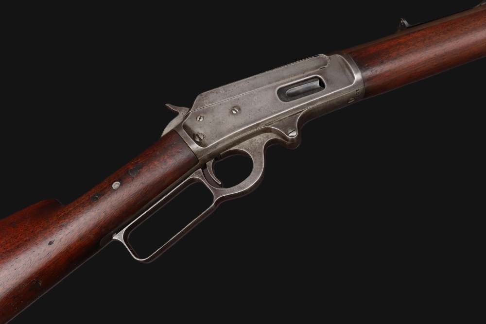 Antique Marlin Model 1893 Rifle .32-40 - 1894 Mfg.-img-4