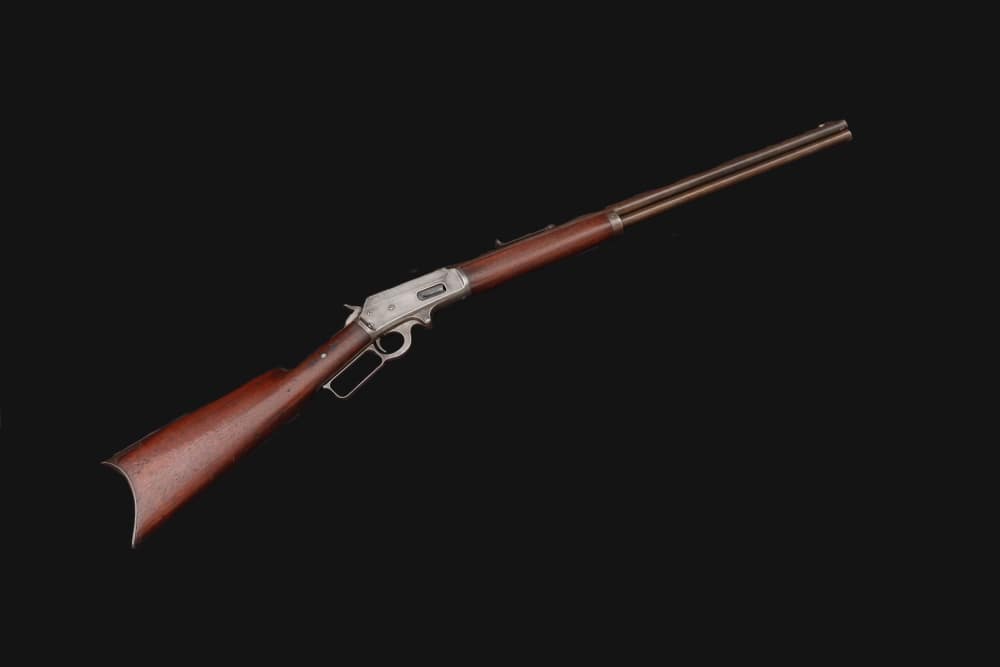 Antique Marlin Model 1893 Rifle .32-40 - 1894 Mfg.-img-0
