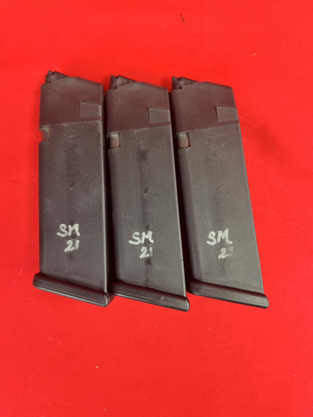 3 Used Glock 21 Magazines .45 ACP-img-1