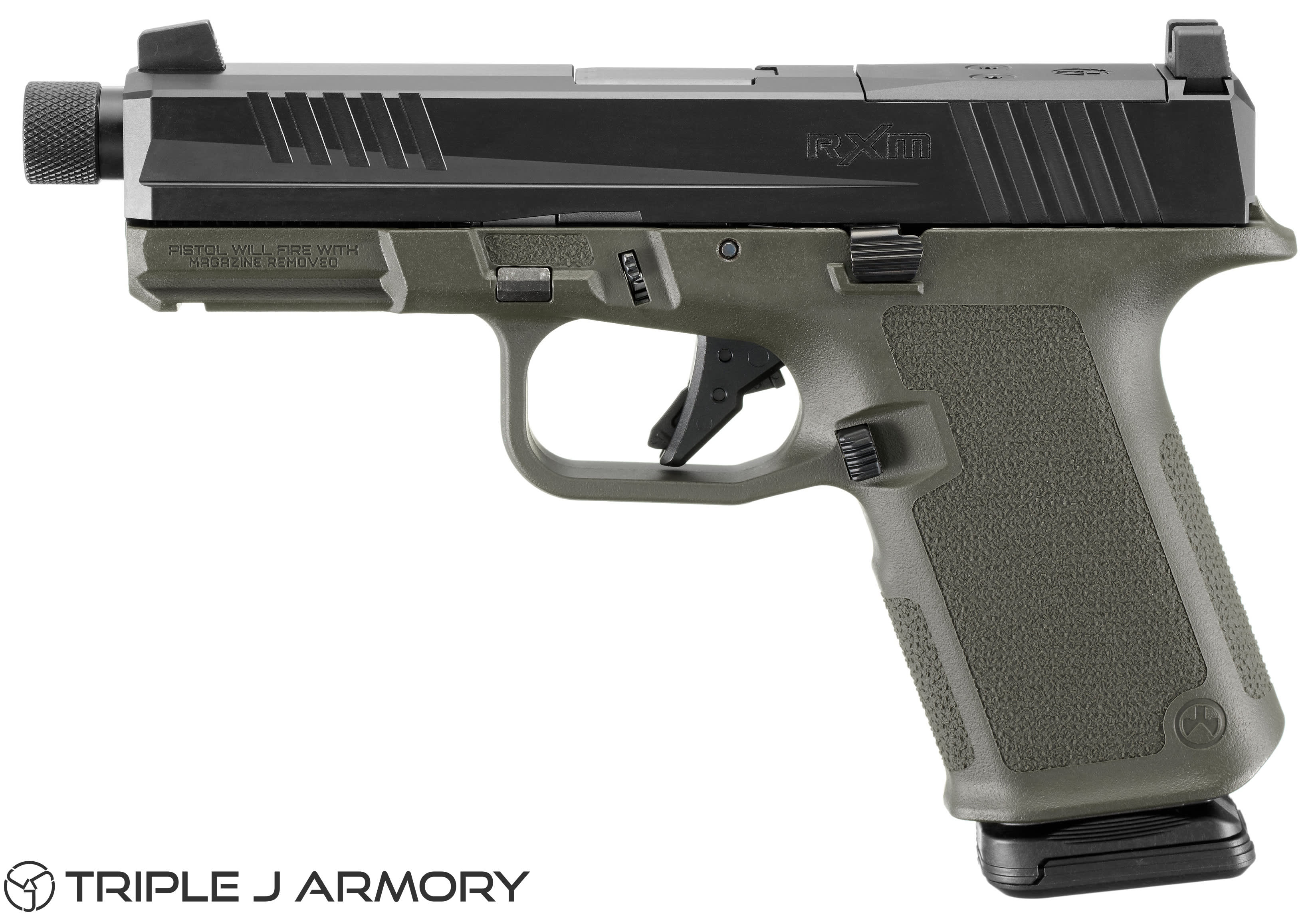 Ruger RXM 9mm Pistol Threaded 19436 Black-img-4