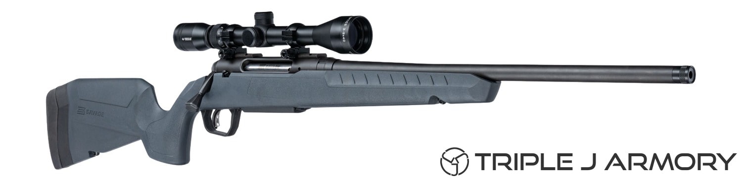 Savage Arms Inc Axis 2 308 Win Bolt Action Rifle Threaded Black-img-2