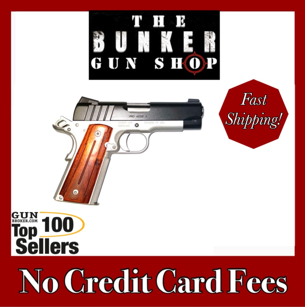 MINT! KIMBER MODEL 1911 PRO AEGIS II 9MM W/ ORIG BOX $.01 PENNY-img-0