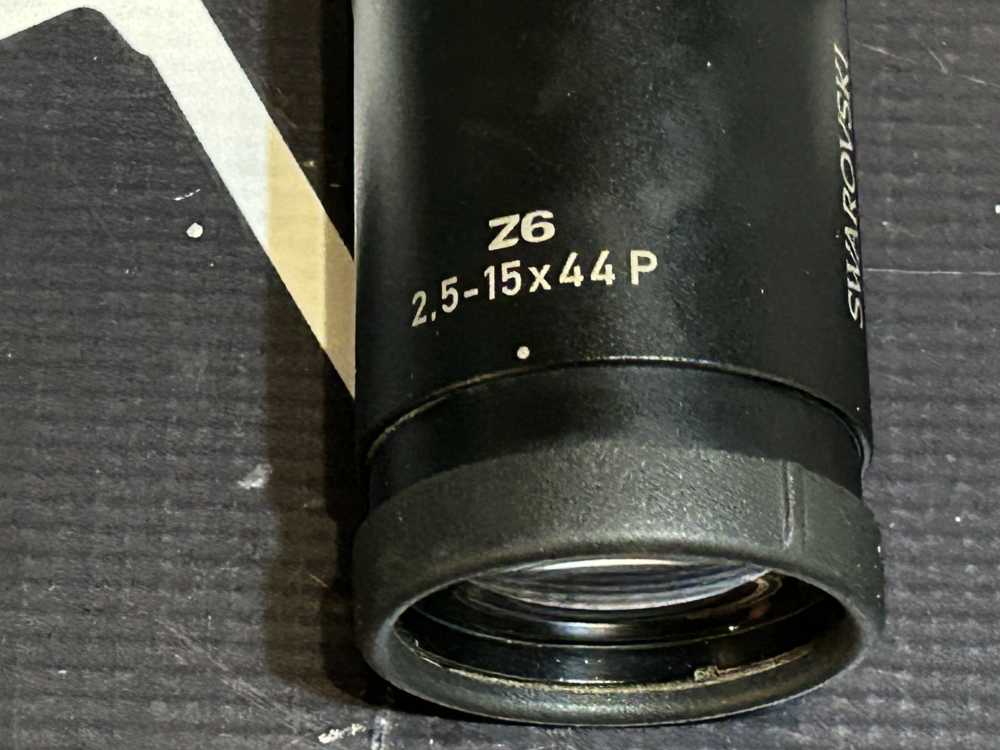SWAROVSKI z6 2.5-15x44 P  30mm tube BR reticle -img-1