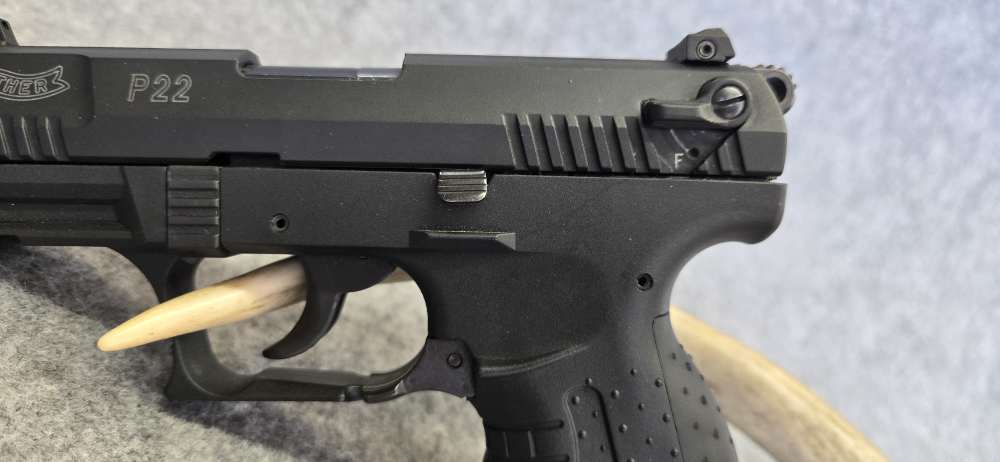 Walther P22 22 LR 4" Threaded Barrel Pistol | 2 mags, box, manual-img-5