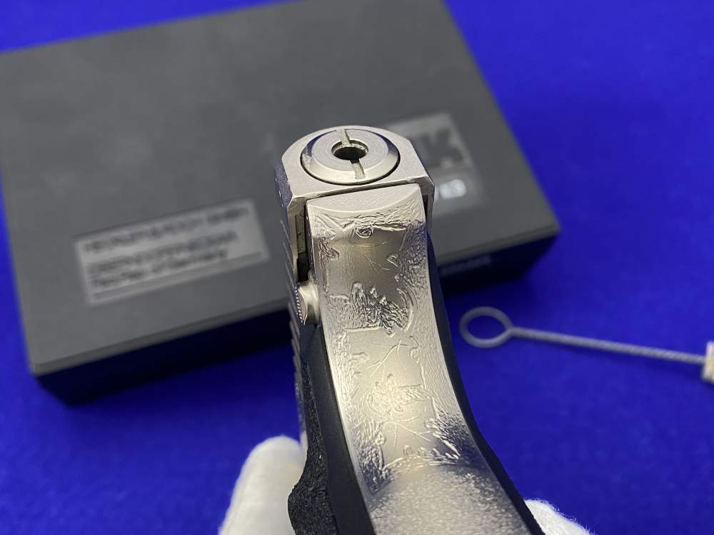 1997 Heckler & Koch HK P7K3 9k Nickel *MASTERFUL GERMAN OAK LEAF ENGRAVING*-img-30