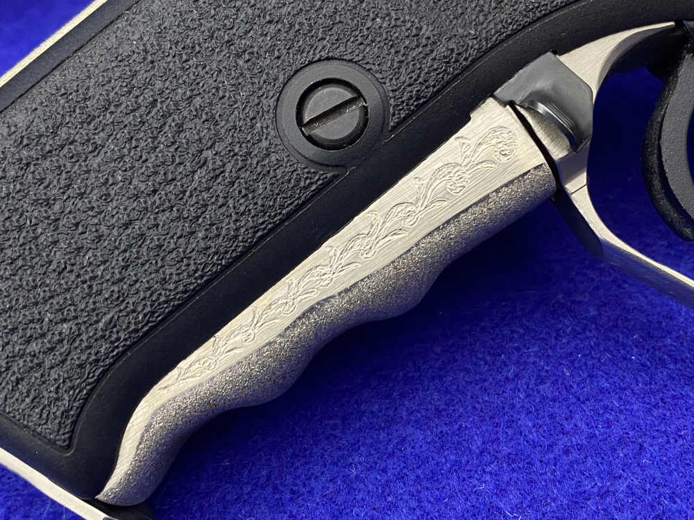 1997 Heckler & Koch HK P7K3 9k Nickel *MASTERFUL GERMAN OAK LEAF ENGRAVING*-img-25